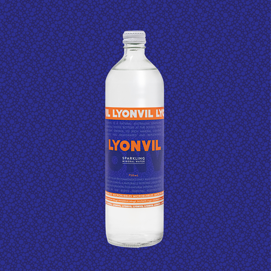 12 x 750mL Bottled Australian Sparkling Mineral Water