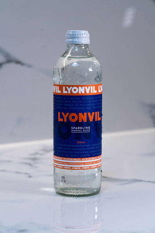 24 x 350mL Bottled Australian Sparkling Mineral Water