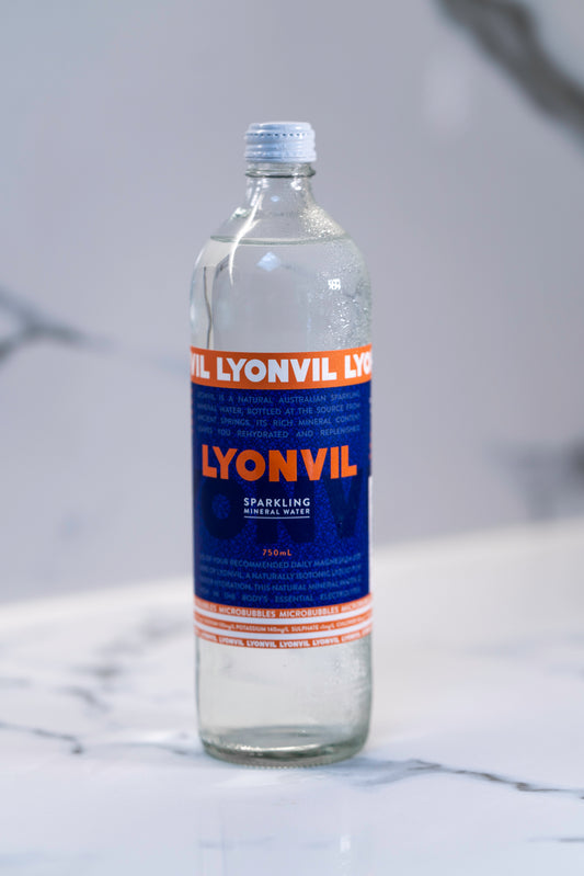 12 x 750mL Bottled Australian Sparkling Mineral Water